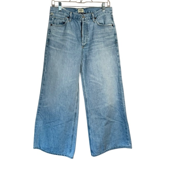 Citizens of humanity Serena High Waist Wide Leg Culotte Jeans High Dive Crop 27 - Picture 1 of 11